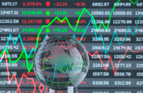 Reflection of graph and data on globe