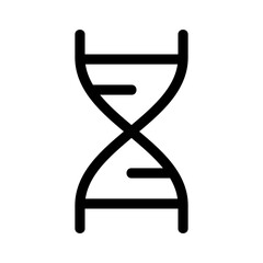 dna icon or logo isolated sign symbol vector illustration - high quality black style vector icons
