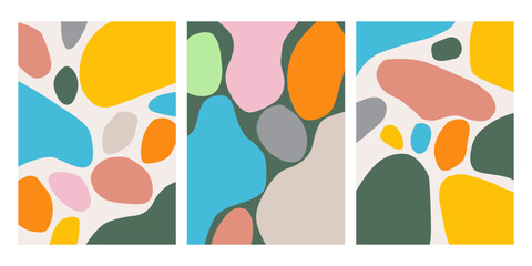 group of people abstract vector illustration set ,design element