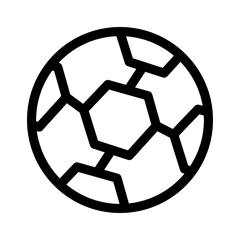 football icon or logo isolated sign symbol vector illustration - high quality black style vector icons