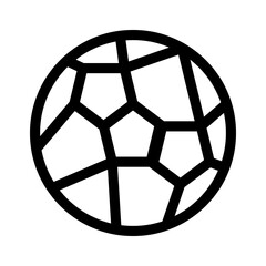 football icon or logo isolated sign symbol vector illustration - high quality black style vector icons