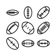 Fototapeta premium football icon or logo isolated sign symbol vector illustration - high quality black style vector icons 