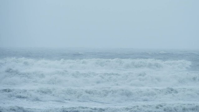 Category 1 hurricane winds Atlantic waves Florida USA