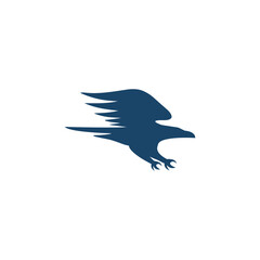warrior soldier eagle logo vector bird abstract logo design eagle logo