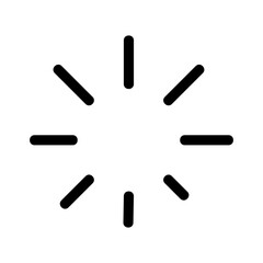 loader icon or logo isolated sign symbol vector illustration - high quality black style vector icons
