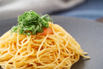 明太パスタ