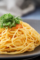 明太パスタ