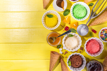 Summer Ice cream bar buffet