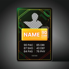 totw player card design