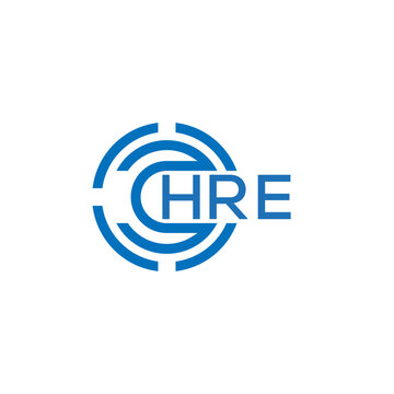 HRE letter logo design. HRE creative initial letter logo concept. HRE letter design
