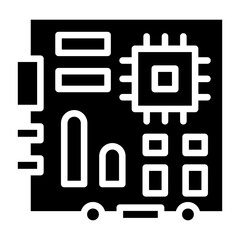 Vector Design Motherboard Icon Style