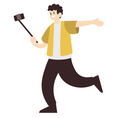 Flat Human Illustration