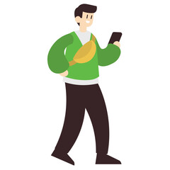 Flat Human Illustration