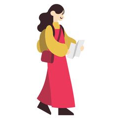 Flat Human Illustration