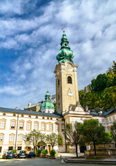Fototapeta na wymiar St. Peter Abby in Salzburg. UNESCO world heritage in Austria