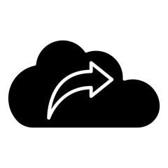share cloud computing icon