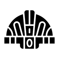 Vector Design Helmet Icon Style