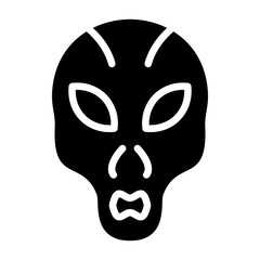 Vector Design Extraterrestrial Icon Style