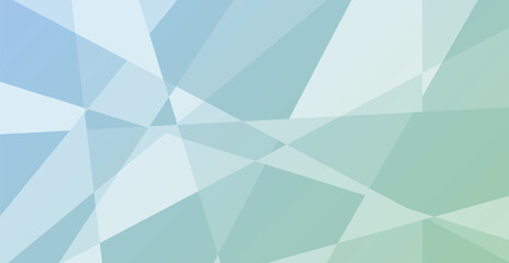 Blue Geometric Shape Pattern. Abstract Polygon Background. Technology Banner Wallpaper. Vector