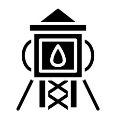 Vector Design Water Tower Icon Style