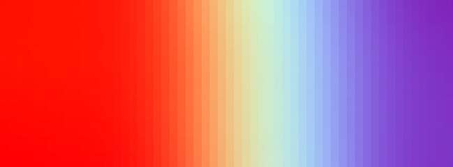 Long banner. bright gradient background - red-purple colors. pixel mosaic tile. copy space.