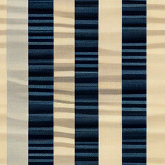 Fototapeta na wymiar Seamless blue striped texture pattern. AI Generative Art.