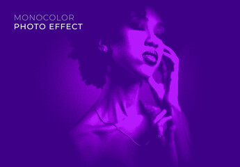 Monocolor Photo Effect