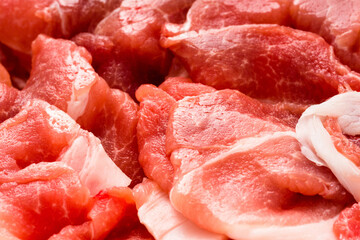 豚肉切り落としのアップ画像
