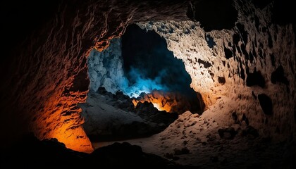 Underground Cave Inside