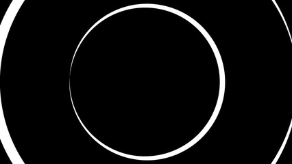 abstract beautiful circle looping illustration background   