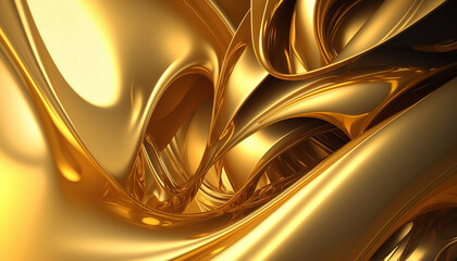 Gold background wave, wallpaper, design, curve, illustration, light, texture, pattern, line, backdrop, orange, lines, art, color, yellow, bright shape, backgrounds, motion, soft
