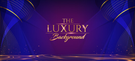 Premium background design with diagonal dark blue Pink line pattern. Vector horizontal template for digital lux business banner, formal invitation, luxury voucher, prestigious gift certificate