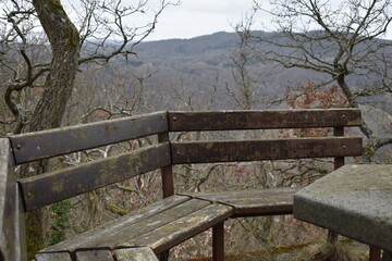 Naklejka premium Pausenbank