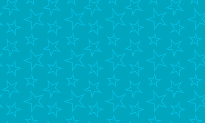 Stars pattern Line Geometric Seamless pattern Vector Illustration Blue Background. Abstract texture with scattered stars. Star. Textile swatch fashion Fabric design Pastel Light Blue. For Wrap clothes