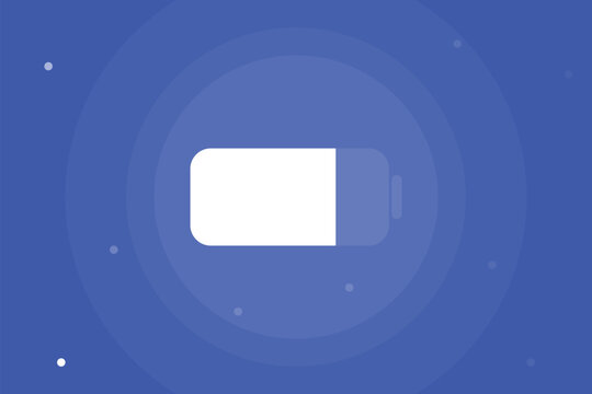 Icono de bater&iacute;a recargable vector s&iacute;mbolo respetuoso del medio ambiente