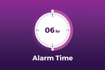 Free vector illustration of alarm time