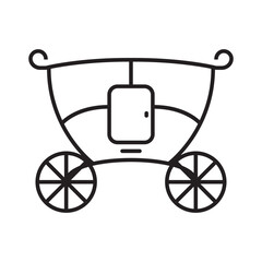 Fototapeta na wymiar carriage icon