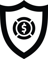 Shield Vector Icon Design Illustration