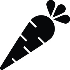 Carrot Vector Icon Design Illustration