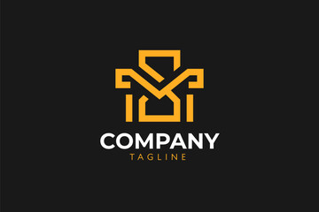 Fototapeta premium Modern law firm logo design. positive, modern, minimalist, icon, Vector