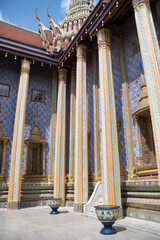 Wat Phra Kaew or the Temple of the Emerald Buddha inside Grand Palace, Bangkok