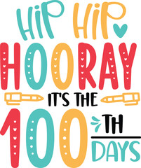 100 days Of School SVG Design