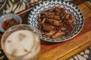 Spicy Fried Small Squid