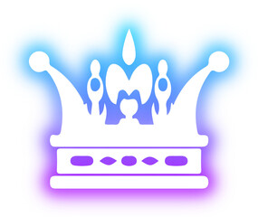 Collection of crown neon