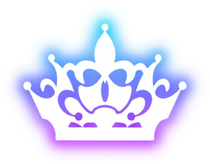 Collection of crown neon
