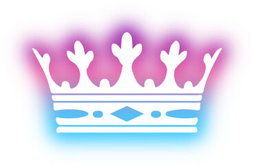 Collection of crown neon