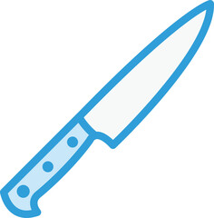 Knife Vector Icon Design Illustration