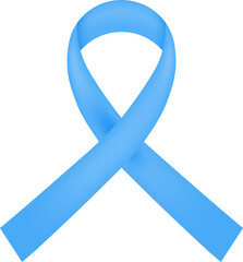 Cancer Ribbon. Prostate cancer.