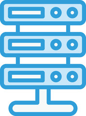 Server Vector Icon Design Illustration