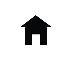 Simple home icon design vector tamplate